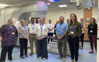 Specialised cancer treatment reaches 100th patient milestone in Portsmouth