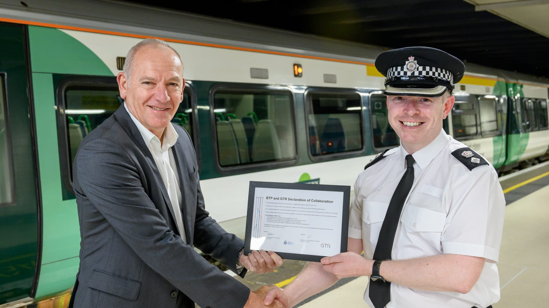 Govia Thameslink Railway and British Transport Police renew commitment to safety