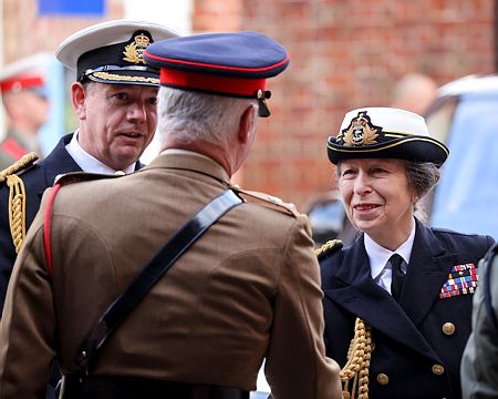 HRH The Princess Royal opens new school of music in HMNB Portsmouth