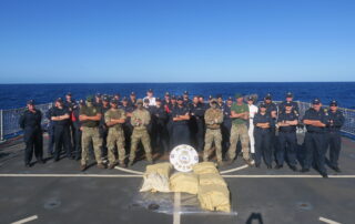 Royal Navy seizes £16.7m of drugs in Caribbean