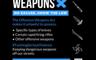 Operation Sceptre leads to 281 fewer weapons on the streets