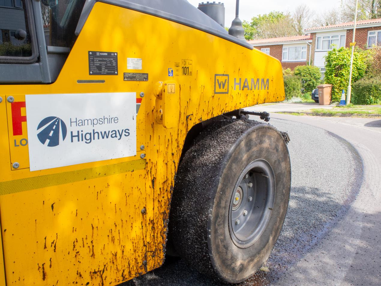 Nearly 600 miles of Hampshire roads will be given a new lease of life this summer as Hampshire County Council’s annual programme of road surface strengthening gets underway at 400 locations.